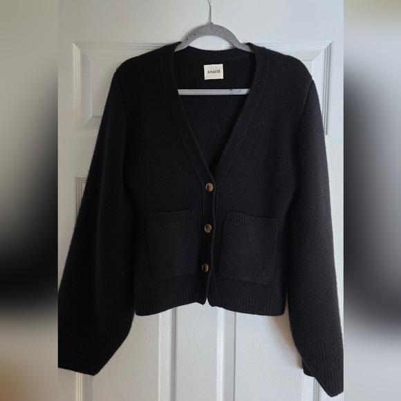 KHAITE Scarlet Cardigan - Black - Picture 11 of 13